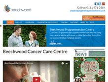 Tablet Screenshot of beechwoodcancercare.org.uk